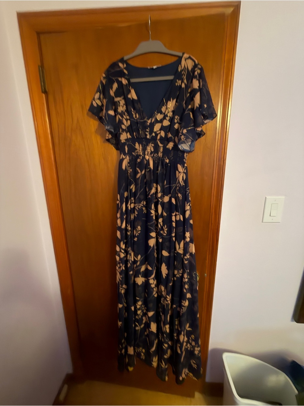 Lynne metallic maxi dress